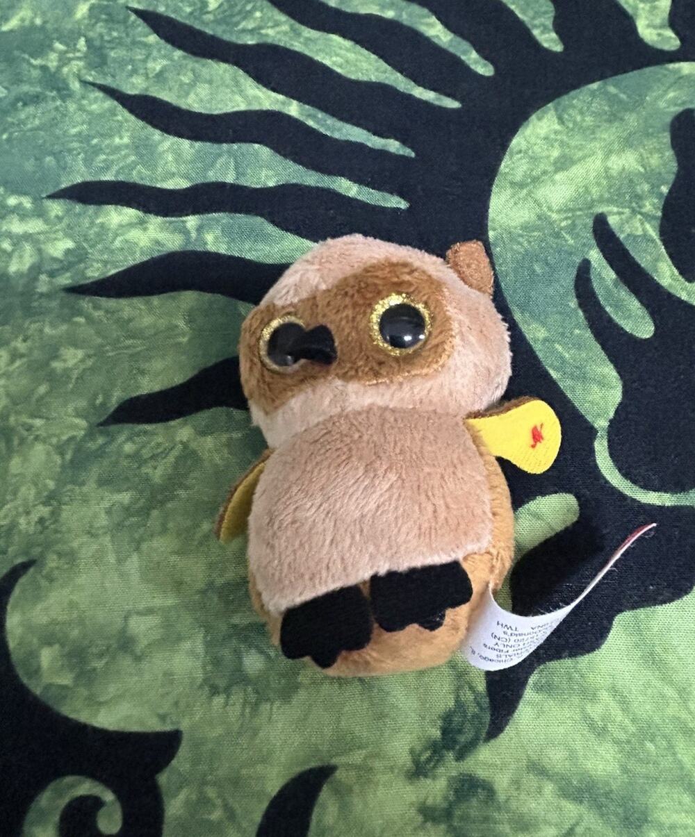 TY Teenie Beanie Boos Sammy The Great Horned Owl 3" Toy McDonald's 2021